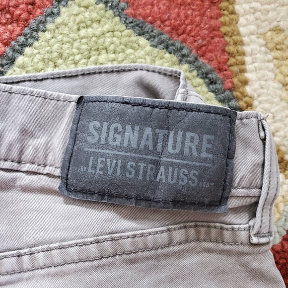 Signature Levi Strauss Grey Athletic Pants (30/32) - Picture 2 of 16